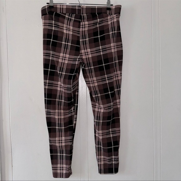 Torrid Brown Plaid Full Length Signature Waist Premium Legging Size 2 / 2X - Picture 3 of 6